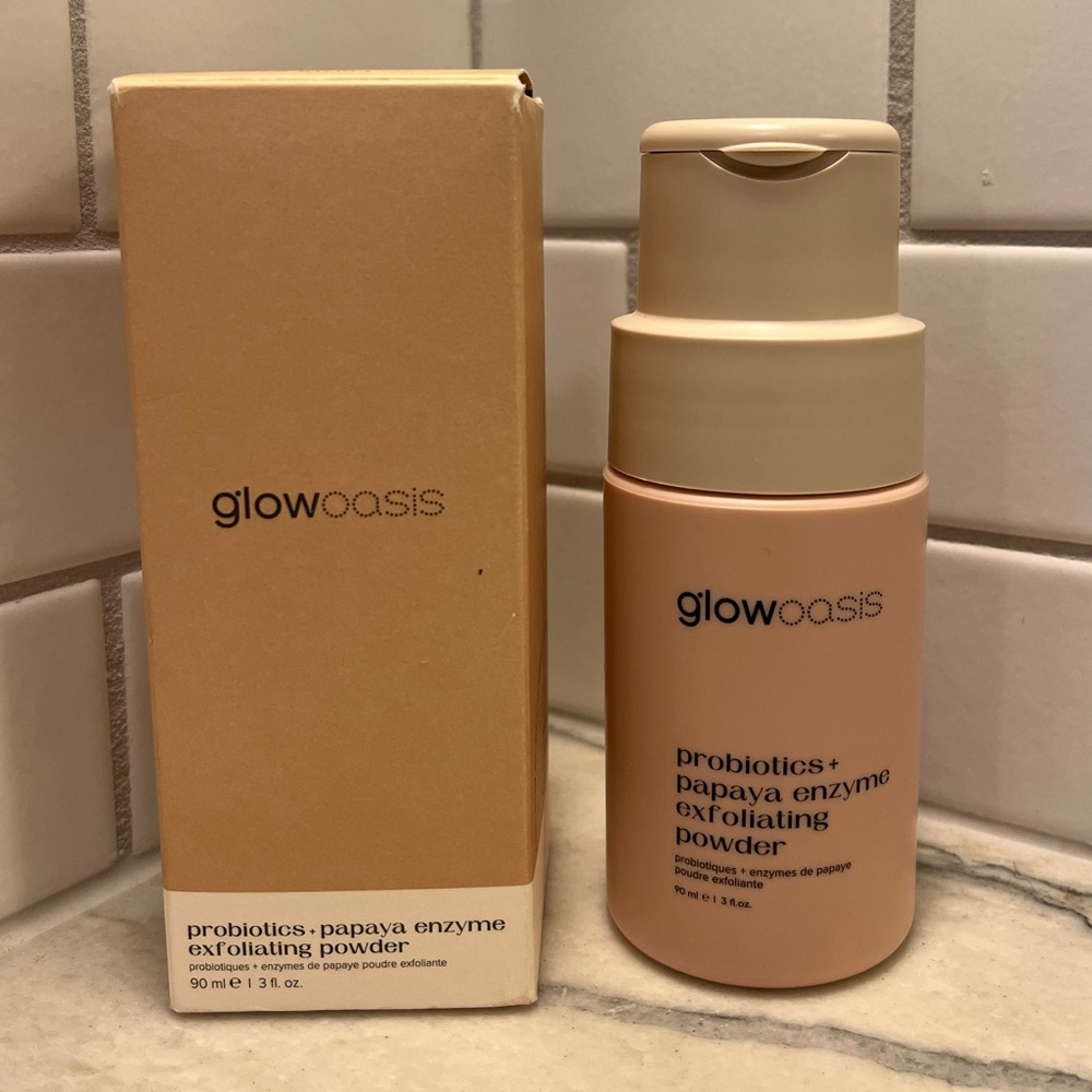 Glow Oasis Exfoliating Powder - NIB